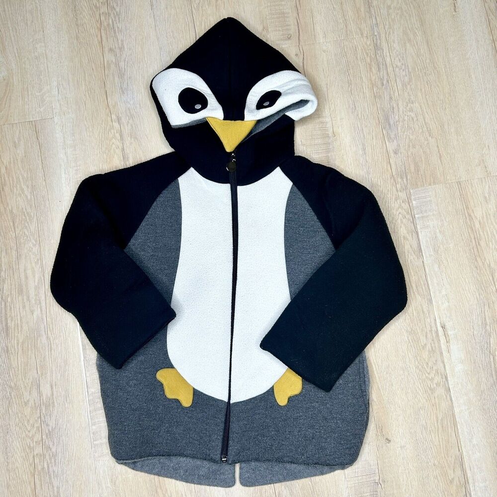 CoCo Rabbit Penguin Jacket Kids XL Black and Grey